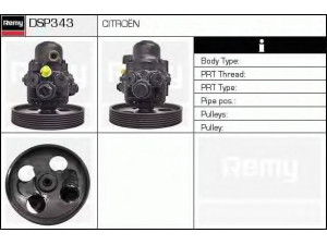 DELCO REMY DSP343 hidraulinis siurblys, vairo sistema 
 Vairavimas -> Vairo pavara/siurblys