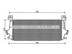 AVA QUALITY COOLING OL4549 tarpinis suslėgto oro aušintuvas, kompresorius 
 Variklis -> Oro tiekimas -> Įkrovos agregatas (turbo/superįkrova) -> Tarpinis suslėgto oro aušintuvas
1302148, 13311080