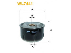 WIX FILTERS WL7441 alyvos filtras 
 Filtrai -> Alyvos filtras
1372808, ERR6299, ERR6299