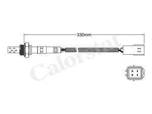 CALORSTAT by Vernet LS140462 lambda jutiklis
39210-22051