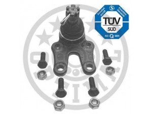 OPTIMAL G3-597 atramos/vairo trauklė 
 Ašies montavimas/vairavimo mechanizmas/ratai -> Sujungimai -> Atramos/vairo trauklė
4333029125, 4334029105
