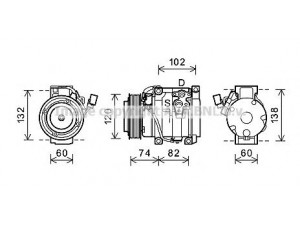 AVA QUALITY COOLING TOK636 kompresorius, oro kondicionierius 
 Oro kondicionavimas -> Kompresorius/dalys
8831028450