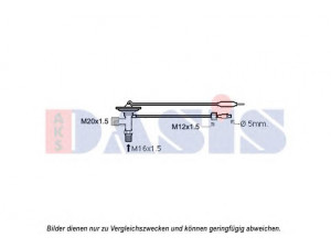 AKS DASIS 840248N išsiplėtimo vožtuvas, oro kondicionavimas 
 Oro kondicionavimas -> Vožtuvai
9762228010