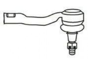 FRAP 1883 skersinės vairo trauklės galas 
 Vairavimas -> Vairo mechanizmo sujungimai
45047-29105