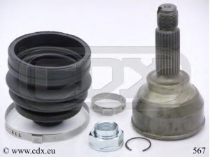 CDX 567 jungčių komplektas, kardaninis velenas 
 Ratų pavara -> Sujungimai/komplektas