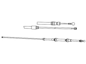 KAWE RT02273 trosas, stovėjimo stabdys 
 Stabdžių sistema -> Valdymo svirtys/trosai
8200526870