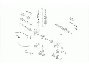 BOGE FORD-KA-FB004 vairavimo mechanizmas; rato pakaba 
 Ašies montavimas/vairavimo mechanizmas/ratai -> Prekių paieška pagal schemą