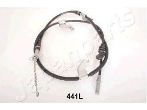 JAPANPARTS BC-441L trosas, stovėjimo stabdys 
 Stabdžių sistema -> Valdymo svirtys/trosai
47560S5A033, 47560S5A043
