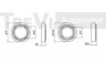 TREVI AUTOMOTIVE WB1577 rato guolio komplektas 
 Ašies montavimas/vairavimo mechanizmas/ratai -> Rato stebulė/montavimas -> Rato guolis
JLM1708