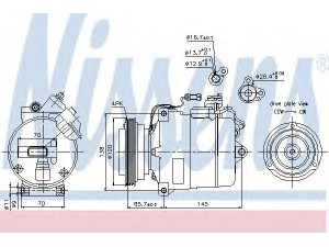 NISSENS 89027 kompresorius, oro kondicionierius 
 Oro kondicionavimas -> Kompresorius/dalys
8D0260805B, 8D0260805J, 8D0260805Q