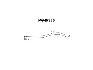 VENEPORTE PG45355 remonto vamzdis, katalizatorius
1705CJ, 1705J2, 1705R6