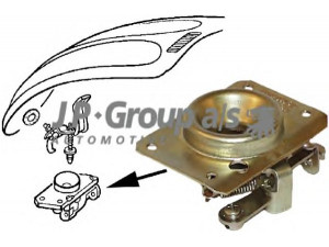 JP GROUP 8187700406 gaubto užraktas 
 Užrakinimo sistema -> Užraktai, išoriniai
111823509C