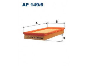 FILTRON AP149/6 oro filtras 
 Filtrai -> Oro filtras
03C129620, 03C129620G, 03C129620