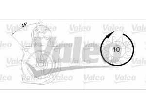 VALEO 436091 starteris 
 Elektros įranga -> Starterio sistema -> Starteris
50262017078, A5000559361, 5000559361