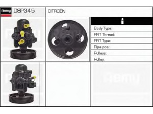 DELCO REMY DSP345 hidraulinis siurblys, vairo sistema 
 Vairavimas -> Vairo pavara/siurblys