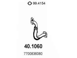 ASSO 40.1060 išleidimo kolektorius 
 Išmetimo sistema -> Išmetimo vamzdžiai
7700429908, 7700836080