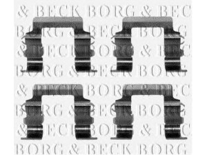 BORG & BECK BBK1099 priedų komplektas, diskinių stabdžių trinkelės 
 Stabdžių sistema -> Diskinis stabdys -> Stabdžių dalys/priedai