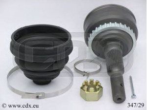 CDX 347/29 jungčių komplektas, kardaninis velenas 
 Ratų pavara -> Sujungimai/komplektas
374176, 374739, 374748, 374752