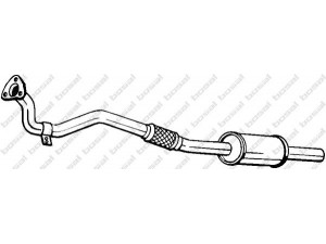 BOSAL 090-770 katalizatoriaus keitiklis 
 Išmetimo sistema -> Katalizatoriaus keitiklis
58 54 295, 55350354, 58 54 295