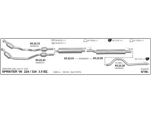 IMASAF 553000169 išmetimo sistema 
 Išmetimo sistema -> Išmetimo sistema, visa