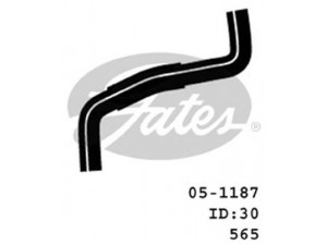 GATES 05-1187 radiatoriaus žarna
16572-02050, 16572-16150