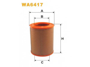 WIX FILTERS WA6417 oro filtras 
 Techninės priežiūros dalys -> Techninės priežiūros intervalai
PC1005, PC521, EL3347