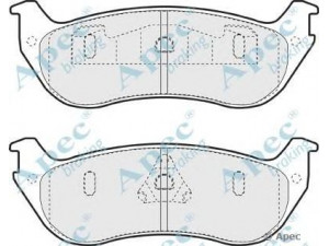 APEC braking PAD1211 stabdžių trinkelių rinkinys, diskinis stabdys
1L2Z2200AA