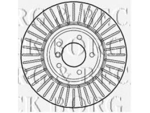 BORG & BECK BBD5801S stabdžių diskas 
 Stabdžių sistema -> Diskinis stabdys -> Stabdžių diskas
34116770729, 34116855000