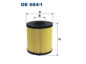 FILTRON OE684/1 alyvos filtras 
 Filtrai -> Alyvos filtras
5650820, 98012822