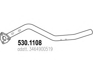ASSO 530.1108 išleidimo kolektorius
3464900519