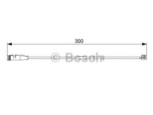 BOSCH 1 987 473 033 įspėjimo kontaktas, stabdžių trinkelių susidėvėjimas 
 Stabdžių sistema -> Susidėvėjimo indikatorius, stabdžių trinkelės
13116560, 6235647, 13116560, 13 116 560