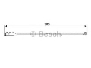 BOSCH 1 987 473 033 įspėjimo kontaktas, stabdžių trinkelių susidėvėjimas 
 Stabdžių sistema -> Susidėvėjimo indikatorius, stabdžių trinkelės
13116560, 6235647, 13116560, 13 116 560