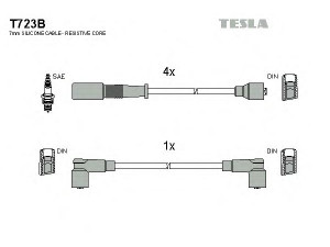 TESLA T723B uždegimo laido komplektas 
 Kibirkšties / kaitinamasis uždegimas -> Uždegimo laidai/jungtys
7730973, 7732522