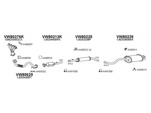 VENEPORTE 800355 išmetimo sistema 
 Išmetimo sistema -> Išmetimo sistema, visa