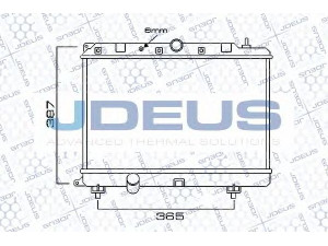 JDEUS 002M02 radiatorius, variklio aušinimas 
 Aušinimo sistema -> Radiatorius/alyvos aušintuvas -> Radiatorius/dalys
GRD1076, PCC113540