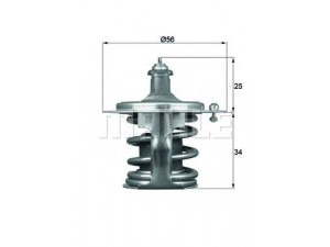MAHLE ORIGINAL TX 79 78D termostatas, aušinimo skystis 
 Aušinimo sistema -> Termostatas/tarpiklis -> Thermostat
21200-AA071, 21200-AA072, 21200-AA170