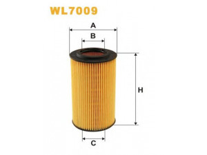 WIX FILTERS WL7009 alyvos filtras 
 Techninės priežiūros dalys -> Techninės priežiūros intervalai
05102905AA, 05102905AB, 05183748AA
