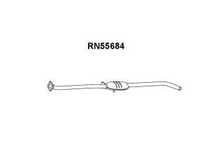VENEPORTE RN55684 priekinis duslintuvas 
 Išmetimo sistema -> Duslintuvas
7700844684