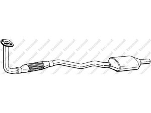 BOSAL 099-639 katalizatoriaus keitiklis 
 Išmetimo sistema -> Katalizatoriaus keitiklis
24418588, 58 54 196, 58 54 400