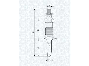 MAGNETI MARELLI 062900010304 kaitinimo žvakė 
 Kibirkšties / kaitinamasis uždegimas -> Kaitinimo kaištis
46072001, 472 95 95, 4729595, 605 96 245