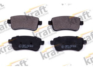 KRAFT AUTOMOTIVE 6015112 stabdžių trinkelių rinkinys, diskinis stabdys 
 Techninės priežiūros dalys -> Papildomas remontas
440601416R, 440603734R, 440604694R