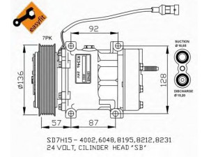 NRF 32477G kompresorius, oro kondicionierius 
 Oro kondicionavimas -> Kompresorius/dalys
1458999, 1641183, 1685170, 1815581
