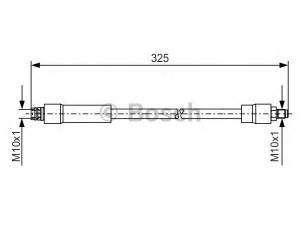 BOSCH 1 987 476 082 stabdžių žarnelė 
 Stabdžių sistema -> Stabdžių žarnelės
414 428 00 35, A 414 428 00 35