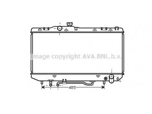 AVA QUALITY COOLING TOA2162 radiatorius, variklio aušinimas
1640074500