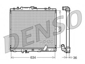 DENSO DRM45020 radiatorius, variklio aušinimas 
 Aušinimo sistema -> Radiatorius/alyvos aušintuvas -> Radiatorius/dalys
MR571147