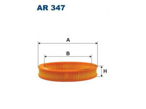 FILTRON AR347 oro filtras 
 Techninės priežiūros dalys -> Techninės priežiūros intervalai
GFE1135, PHE10003, PHE10003EVA
