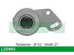 LUCAS ENGINE DRIVE LD0983 įtempiklio skriemulys, paskirstymo diržas
13070-KA020, 41045-56000