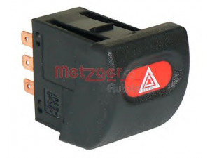 METZGER 0916006 jungiklis, pavojaus žibintas 
 Elektros įranga -> Šviesų jungikliai/relės/valdymas -> Šviesų jungiklis/svirtis
12 41 659, 62 40 138, 09138043