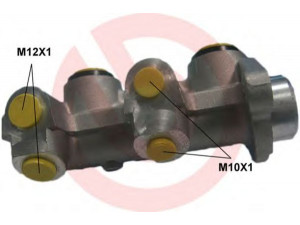 BREMBO M 59 031 pagrindinis cilindras, stabdžiai 
 Stabdžių sistema -> Pagrindinis stabdžių cilindras
558102, 3492467, 010361, 24212007023