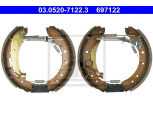 ATE 03.0520-7122.3 stabdžių trinkelių komplektas 
 Techninės priežiūros dalys -> Papildomas remontas
4242 21, 4242 21